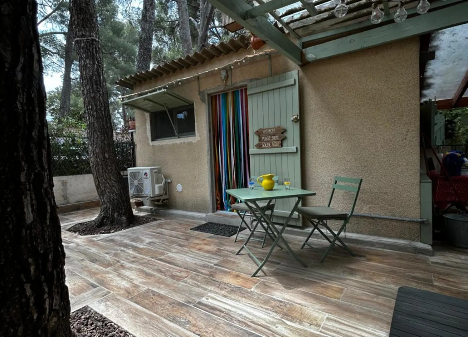 Hébergement de vacances Cabanon à Sanary sur mer au coeur de Portissol. France